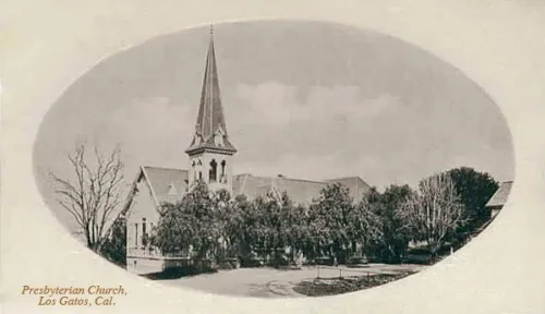 The congregation's former church building on Church Street in Los Gatos.