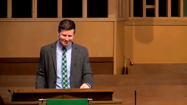 Rev. David G. Watermulder at the start of Prayer Practice
