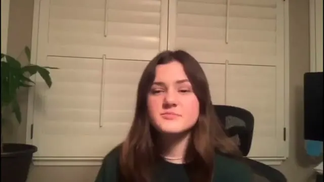 The preacher at the start of Worship service, March 14th, 2021