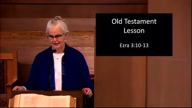 Rev. Dr. David G. Watermulder at the start of Sorrow and Joy