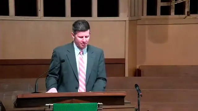 Rev. Dr. David G. Watermulder at the start of Go Back to Move Forward