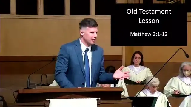 Rev. Dr. David G. Watermulder at the start of Star Words