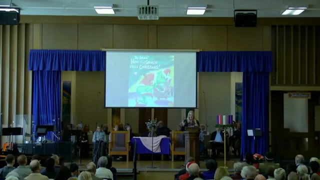 Rev. Erica Rader at the start of What Then Should We Do?