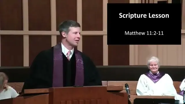 Rev. Dr. David G. Watermulder at the start of Come and See, Go and Tell