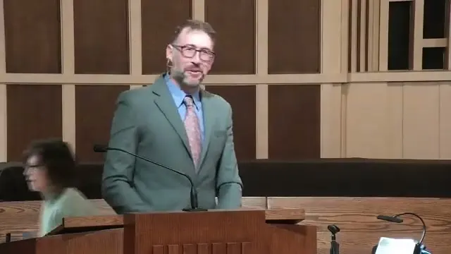 Steve Fainer at the start of Say the word and you'll be free, say the word and be like me