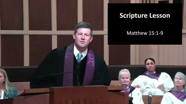 Rev. Dr. David G. Watermulder at the start of Here For The Right Reasons