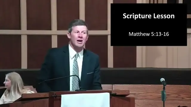 Rev. Dr. David G. Watermulder at the start of What Happens Next