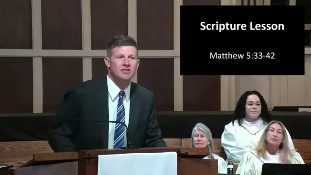 Rev. Dr. David G. Watermulder at the start of Revealing & Becoming