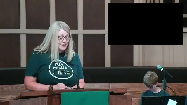 Rev. Erica Rader at the start of Finding Home