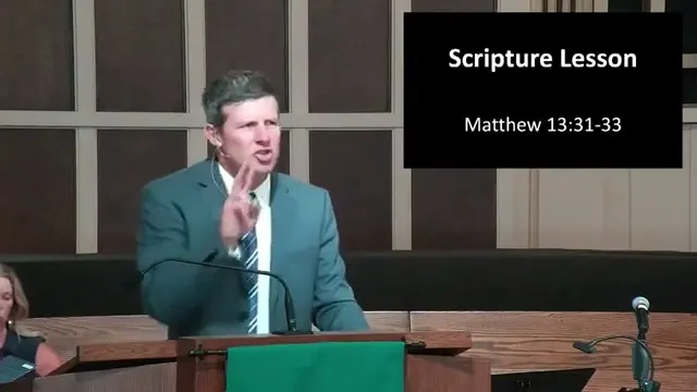 Rev. Dr. David G. Watermulder at the start of Leadership Lessons