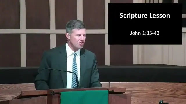 Rev. Dr. David Watermulder at the start of Blessed To Be A Blessing